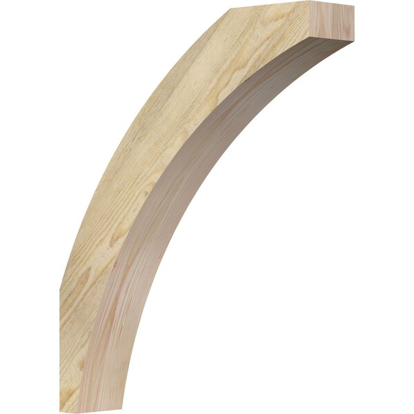Ekena Millwork 4"W x 20"D x 24"H Thorton Rough Sawn Knee Brace, Douglas Fir BRC04X20X24THR00RDF - main